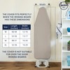 Encasa Homes Replacement Ironing Board Cover with Extra Thick Pad,
