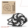 A-Premium Engine Radiator Cooling Fan Assembly Compatible with Select Ford