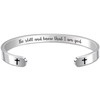 Btysun Inspirational Gifts for Women Cuff Bracelets for Women Bible