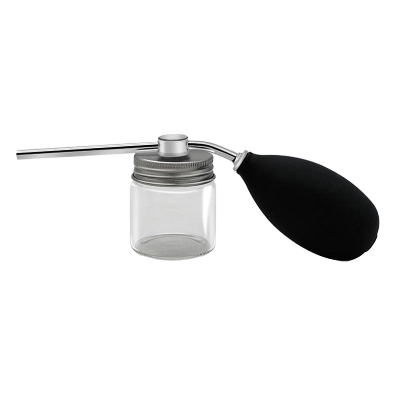 F Fityle Refillable Talc Powder Blower Puffer Barbers Hairdressers Talcum