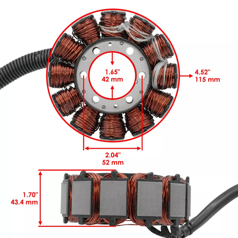For Ski-Doo Stator for Ski Doo Renegade 800R E-Tec 2010