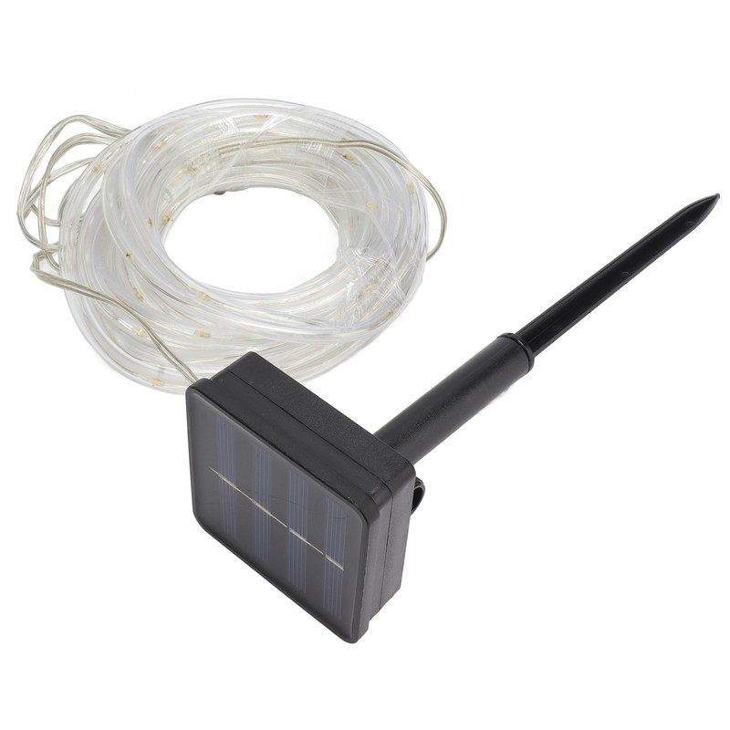 Solar Rope String Lights Waterproof High Brightness LED Solar String