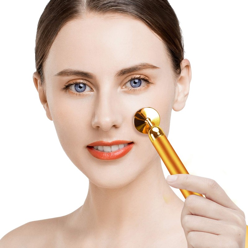 3-IN-1 Electric Jade Roller 3D Roller Facial Roller & Face