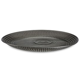 Good Directions Bird Bath Basin for Outside Backyard, Outdoor, Patio, Garden, Birdbath Gift for Bird Lovers Watchers, Large 20" Copper Metal Pewter