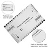 String Action Gauge Ruler, Guitar Tools for Electric Bass and