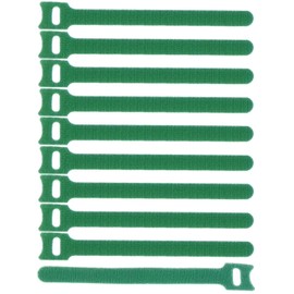 1000 x Velcro Cable Ties 150 x 22 mm Green Velcro Cable Ties Cable Velcro Strap – Resealable/Reusable (1000, 150 x 22 mm Green)