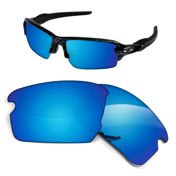 1.5MM Replacement Lenses Compatible With Oakley Flak 2.0 Asian Fit