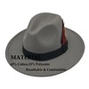 Mens Fedora Hats Classic Wide Brim Fedora Hat for Women