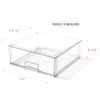 BINO | Stackable Storage Drawers, X-Large - Clear | THE