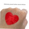 ORFOFE Heart Shaped Patches 25pcs Breathable Protectors for Children Adults