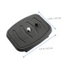 TEHAUX 2pcs Quick Release Tripod Adapter Mount for Camera Durable