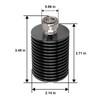 XRDS -RF 50W 4.3-10 Dummy Load, 50 Ohm 4.3-10 Mini