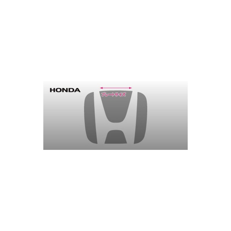 VALENTI HN-403P Ornament Plate Honda Emblem Plate Size: 1.8 inches