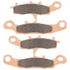 Caltric Brake Pads for Kawasaki Brute Force 650 KVF650 Front