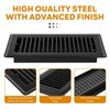 Floor Vent Covers, 6x10 Floor Register, Heavy Duty Steel Walkable