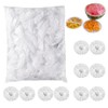 Ai-OUMLEEF Bowl Covers,100pcs Shower Caps for Sourdough Bread, Covers Bread