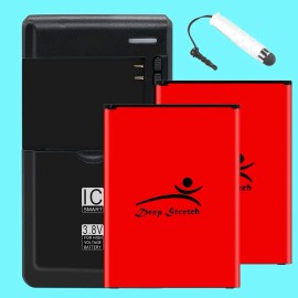 For LG High Power 2x 4520mAh spare Battery extra USB Cable Charger for LG V20 H910 NEW