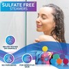 Aromatherapy Shower Steamers Gift Set, Six Fizzies - Uplifting, Relaxing,
