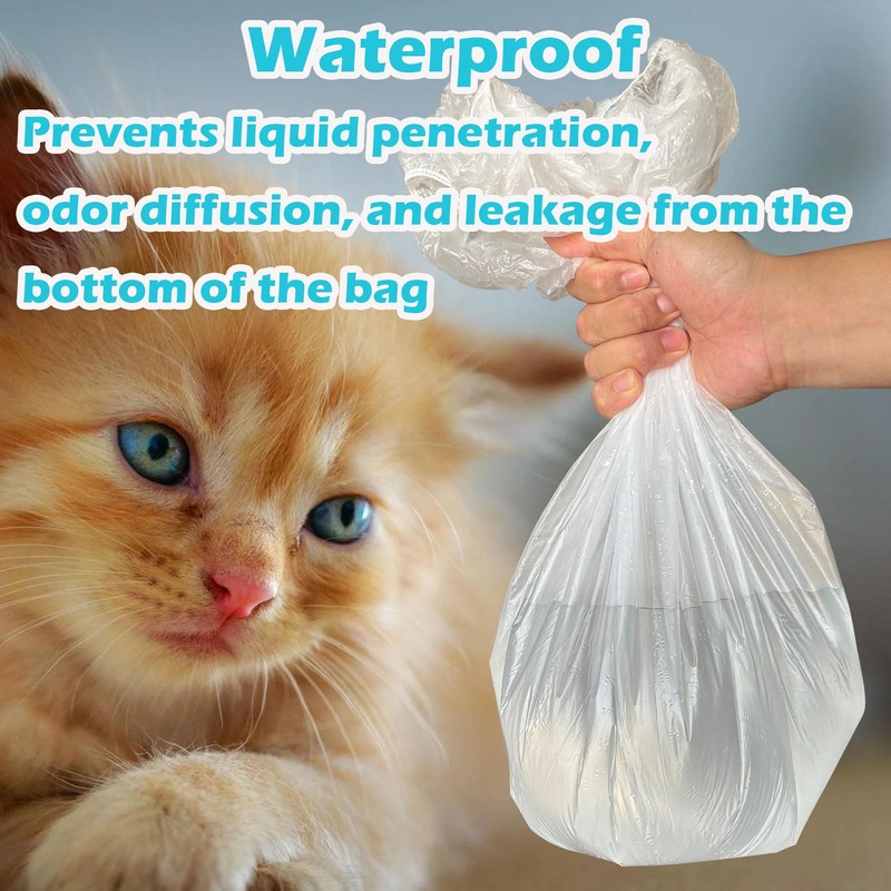50 Pack Litter Box Liners Compatible with Lifewit Litter Box