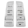 2PCS Car Tail Light Trim Frame Electroplating Bright Glossy Rust