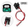Anxingo 2Pcs 23731-4M500 Connector Harness Plug for Camshaft Position Crankshaft