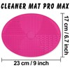 Makeup Brush Cleaner Mat Silicone Brush Cleaning Mat Big Size