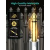 EMK 4Pack RCA to 1/4" Audio Adapter, 6.35mm Mono Plug