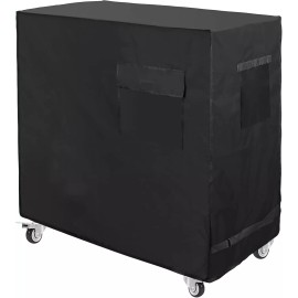Unbranded Cooler Cart Cover Waterproof Polyester Fit for Most 80 QT Rolling Patio