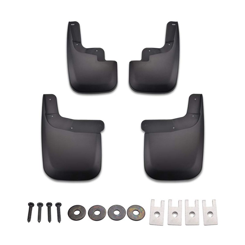 Tecoom Mud Flaps for Chevy Colorado/GMC Canyon Without Flares 2015-2022
