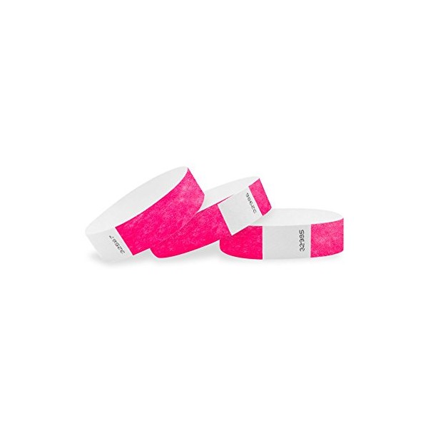 WristCo 3/4" Tyvek Wristbands | Lightweight |Durable | Waterproof |