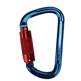 Auto Locking Carabiner 25KN - Fusion Climb® Swift - Professional Rock Climbing Carabiner - Heavy Duty Steel Clip - Auto Locking Carabiner for Climbing, Rappelling, D Shaped - UIAA ANSI Compliant