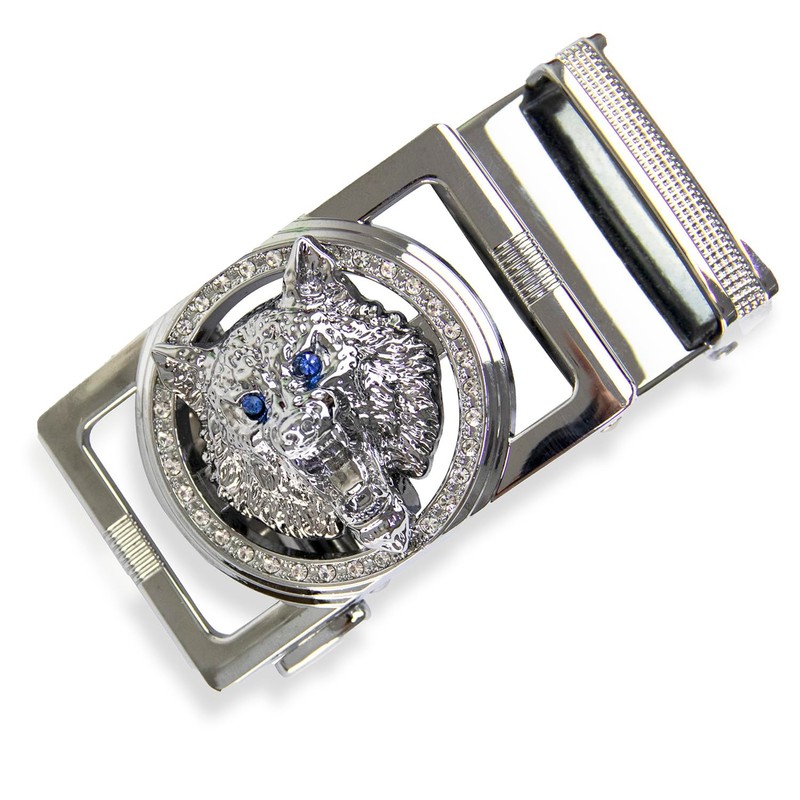 Glamexx24 Men's Belt with Animal Patterns Width 35 mm, Automatic