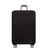 YKKJ Suitcase dust cover, luggage cover, fits 22-24 inches (black