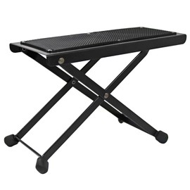 keepdrum GS014 Guitar Footstool Footrest Play Aid for Guitar and Bass + Pick Keyring