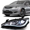 VLINCAR Halogen Headlights Assembly Compatible with Chrysler Pacifica 2018 2019