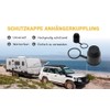 HISports Tow Bar Cover 2 Pieces Dustproof and Waterproof Tow