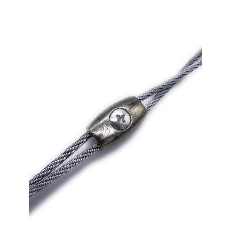 Wire Rope Clips Egg Shape Diameter 3 mm [Choice of