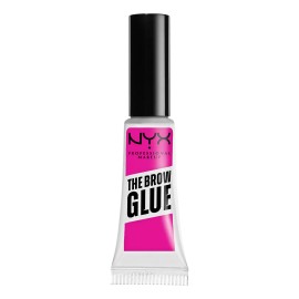 NYX Professional Makeup The Brow Glue 5g Tono Transparente Gel fijador de cejas 16 horas sin residuos
