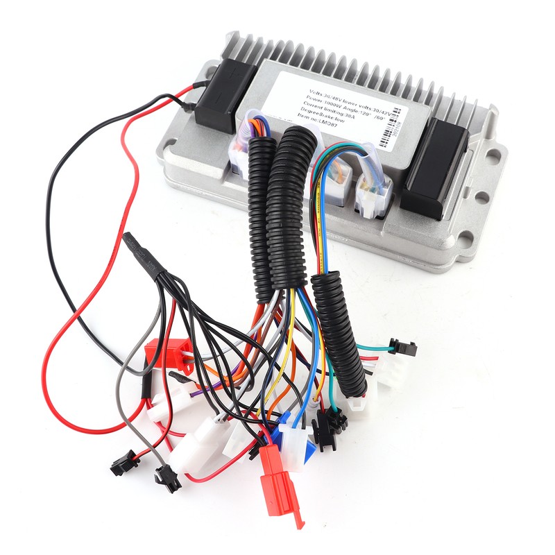 1000W Ebikes Brushless Controller Sine Waves 36V‑48V Universal 3 Mode
