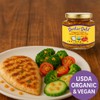 Garlic Gold Toasted Granules in Extra Virgin Olive Oil, USDA