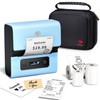 Phomemo M221 Label Printer, Bluetooth Thermal Label Maker Set, Portable