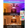 ILC LED Light Bulb 85W Equivalent, Color Changing Light Bulbs
