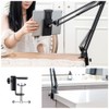 C Shape Desk Table Mount Clamp Adjustable Microphone Stand Professional