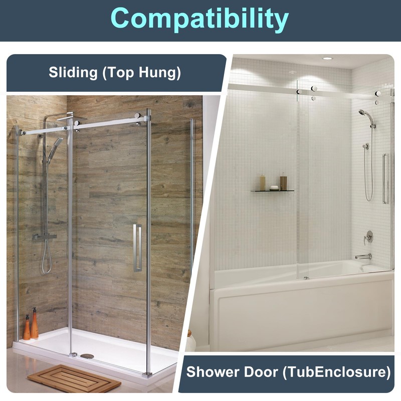 Sliding Shower Door Bottom Guide for Sliding Shower Door (Top