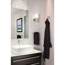 Moen YB0402CH Align Modern Double Swivel Robe Hook, Chrome