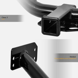 Stehlen 733469488569 Compatible with 2007-2013 Acura MDX Class 3 Trailer Tow Hitch Receiver 2"