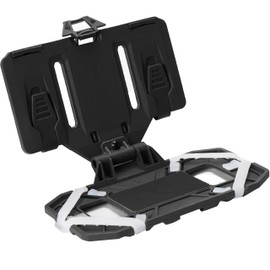 Molle Phone Holder Tactical Phone Pouch,Vest Phone Holder,Chest Phone Mount Tactical Vest Attachment,Tactical Vest Universal Folding Phone Holder,Compatible with Screen Size 4.7"-6.7" Phones (Black)