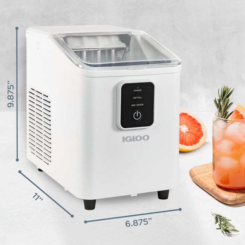 Igloo Portable Ice Maker with Scoop & Basket -Ice Maker