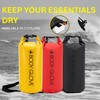 BODY GLOVE Waterproof Dry Bag with Adjustable Strap, 5L/10L Roll