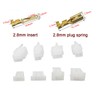 380Pcs Motorcycle Car Electrical 2.8mm 2/3/4/6 Pin Wire Connectors Terminal